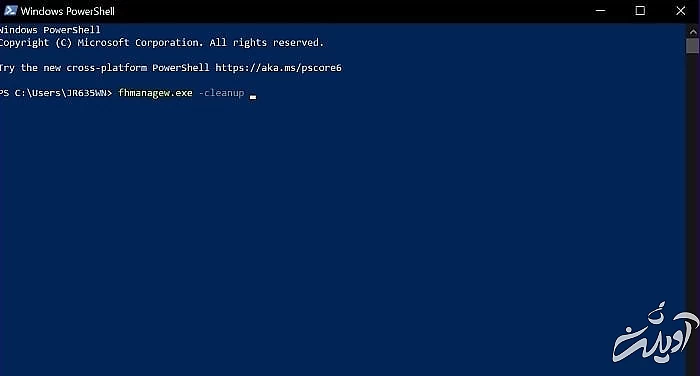 پاک کردن فایل های بکاپ ویندوز از Windows PowerShell فایل های بکاپ ویندوز
